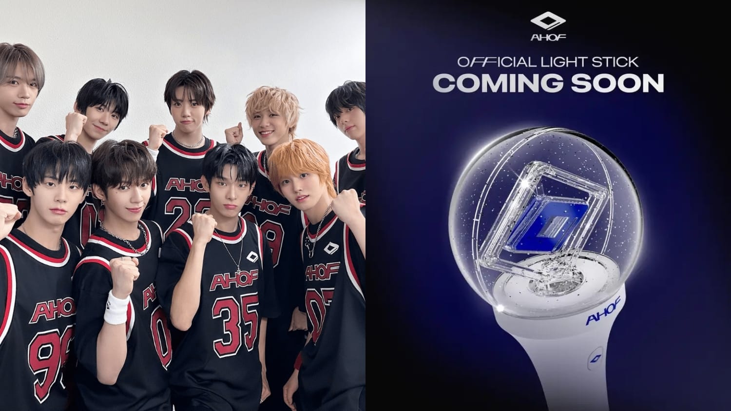 AHOF Announces Official Light Stick, Set for December Release