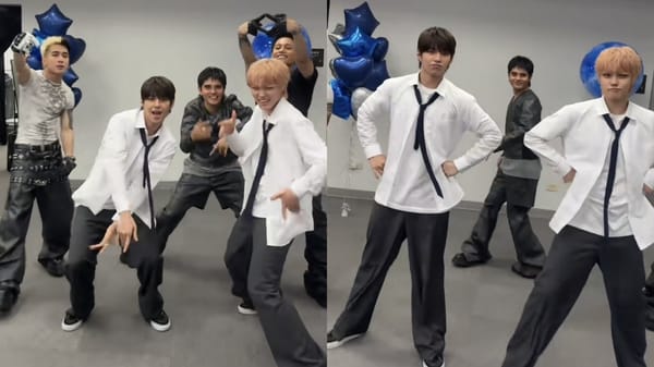 AHOF Members  and SB19 Spark Tiktok Dance with "DUNGKAI" Collab During ACON 2025