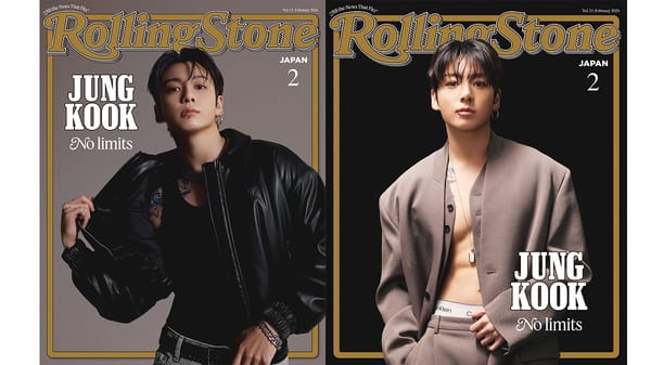 Global Pop Icon Jungkook Graces Historic Multi-Edition Rolling Stone Covers