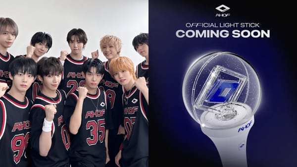 AHOF Announces Official Light Stick, Set for December Release