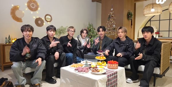 BTS Surprise Fans with Festive Full-Group Holiday Live Stream